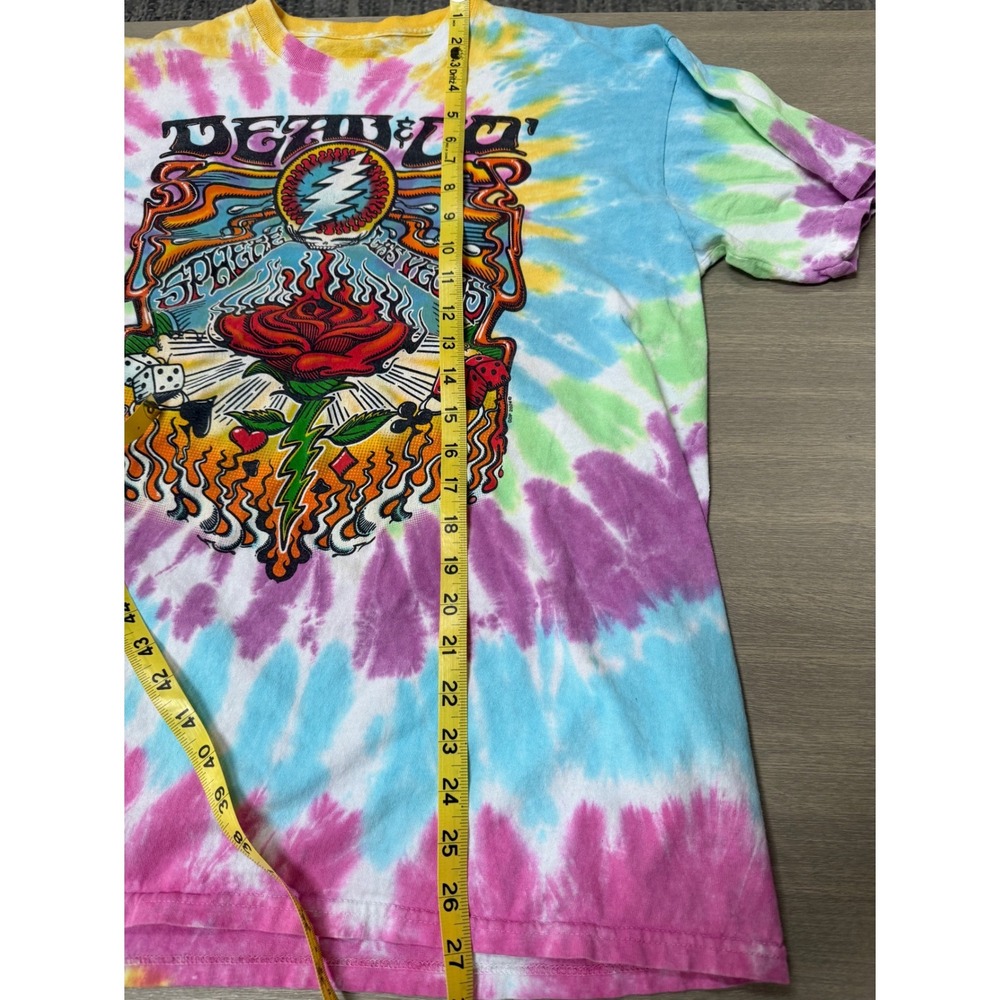 Dead & Co Sphere Las Vegas 2024 Tie Dye Shirt Liquid Blue Mens L Grateful Dead - Picture 6 of 7